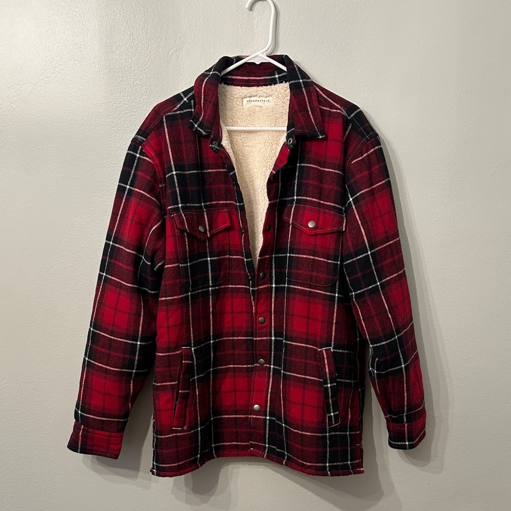 Aeropostale Plaid Jacket